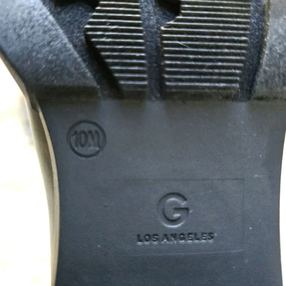 S O L D  Guess LA Black Moto Boots size 10M - Picture 7 of 12